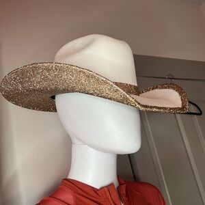 Handmade Rhinestone Cowgirl hat